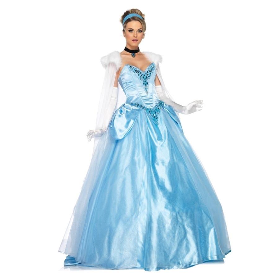 楽天1位】【楽天1位】シンデレラ 衣装、コスチューム L DLX 大人女性用 ディズニー Princess Cinderella コスプレ 仮装、変装 送料無料♡シンデレラ風 ドレス コスプレパーティー レディース メンズ 仮装