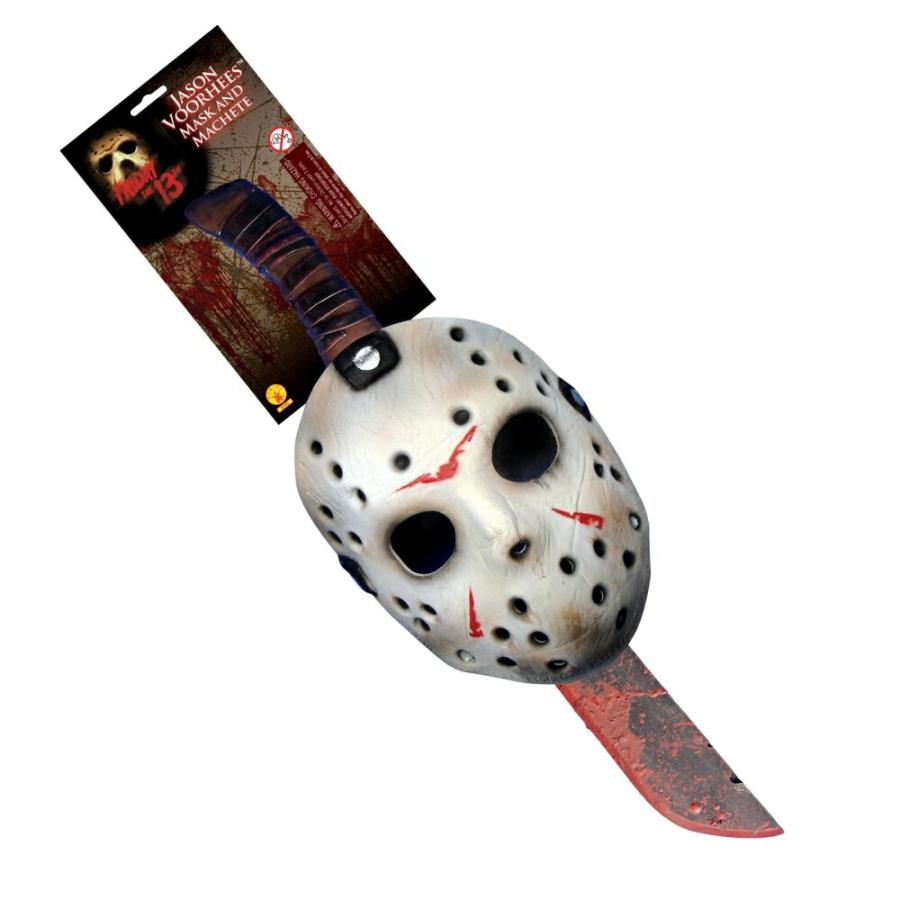 13日の金曜日 ジェイソン マスク ナタ 武器 Jason Mask Machette Set M アメリカンコスチュームyahoo 店 通販 Yahoo ショッピング