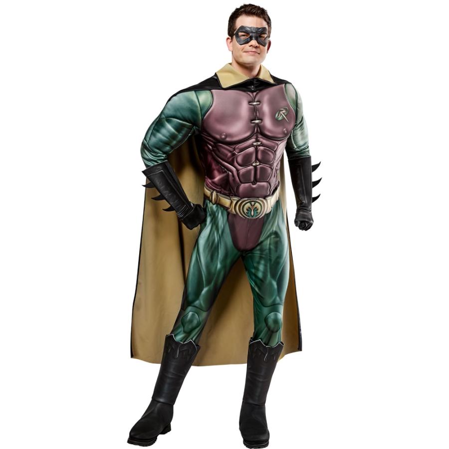 ロビン コスチューム バットマン 大人男性用 コスプレ衣装 Deluxe