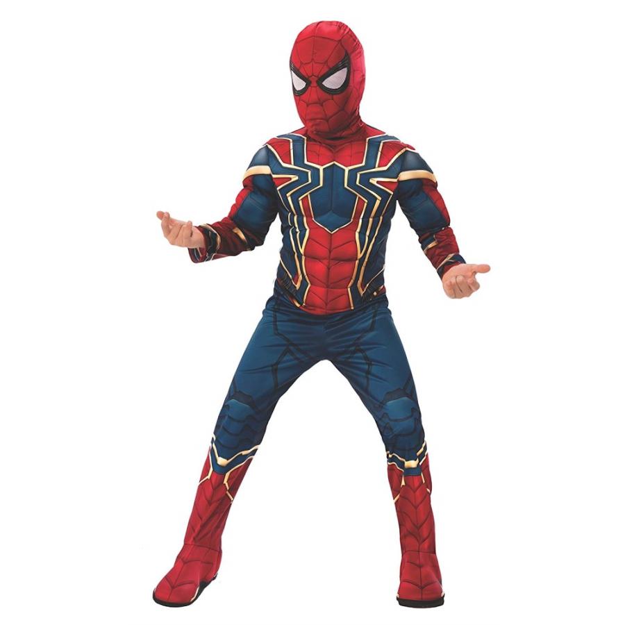 スパイダーマン 衣装 コスチューム 子供男性用 アベンジャーズ インフィニティ ウォー Deluxe Ru アメリカンコスチュームyahoo 店 通販 Yahoo ショッピング