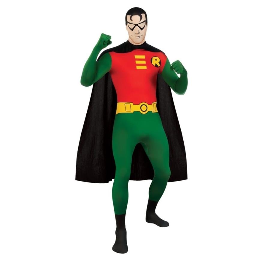 DCコミック ロビン 総タイツタイプ 衣装、コスチューム L 大人男性用　コスプレ