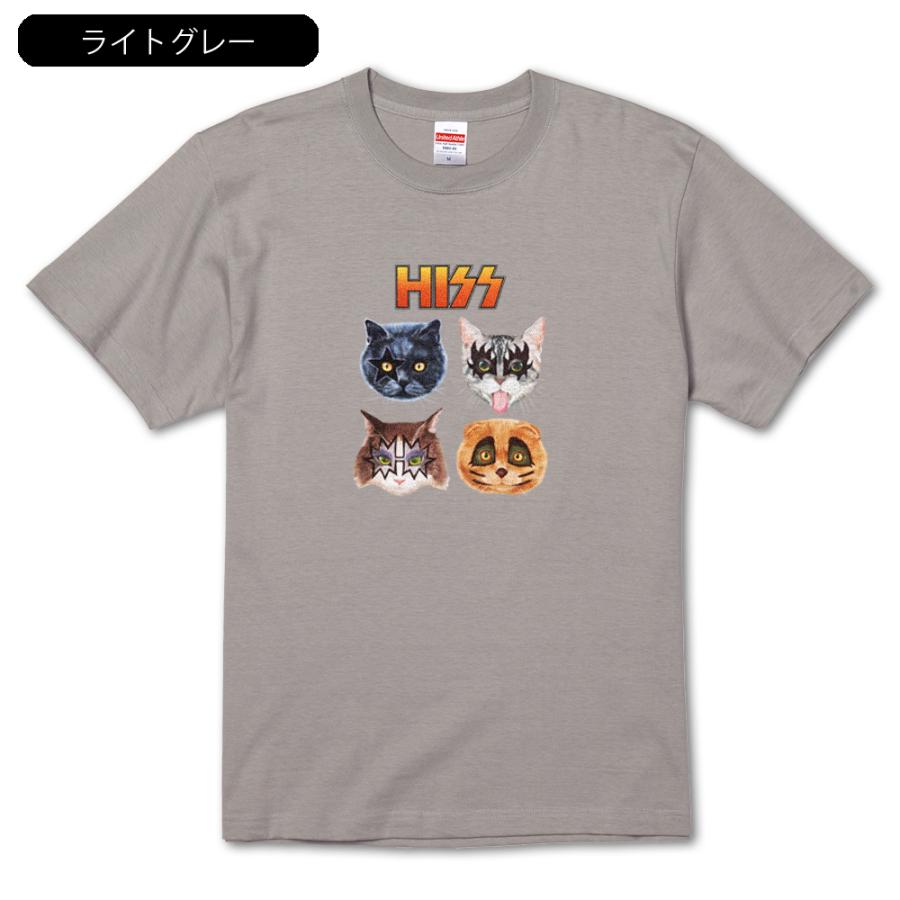HISS　ロックな猫ちゃんTシャツ｜amegare｜03