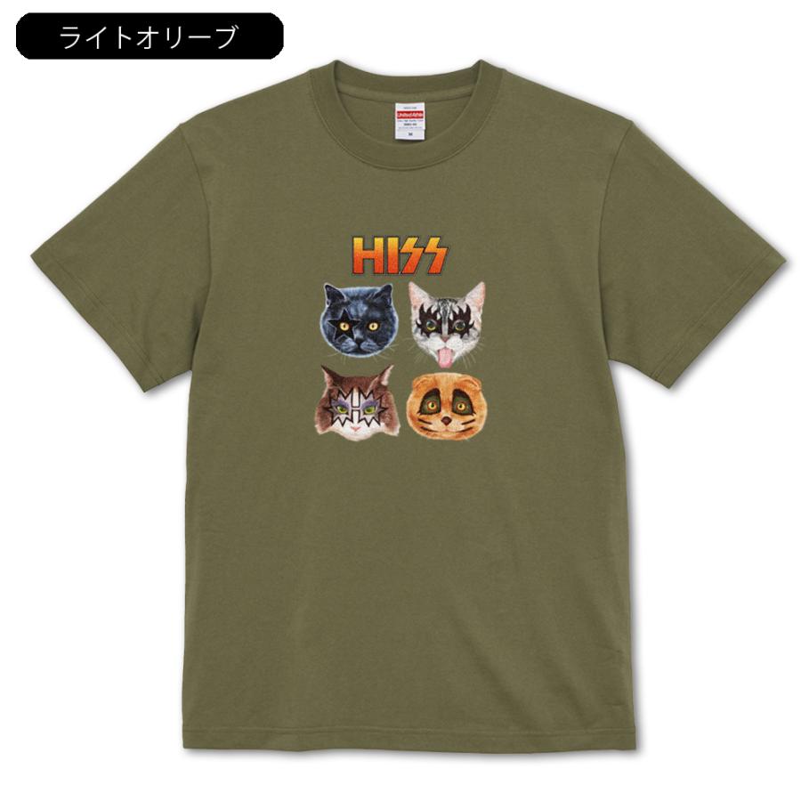 HISS　ロックな猫ちゃんTシャツ｜amegare｜05