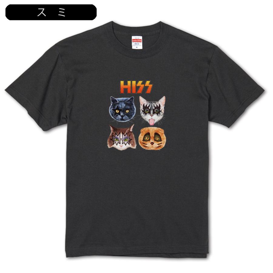 HISS　ロックな猫ちゃんTシャツ｜amegare｜07