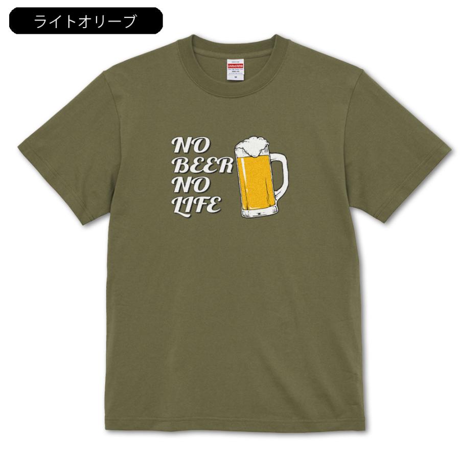 NO BEER NO LIFE　お酒好きビールTシャツ｜amegare｜05