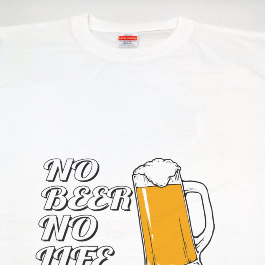 NO BEER NO LIFE　お酒好きビールTシャツ｜amegare｜08