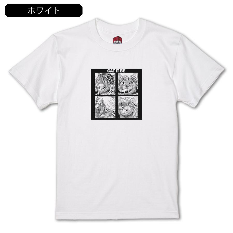 ビッグサイズ CAT IT BE ニャートルズTシャツ : ジャンブルベース