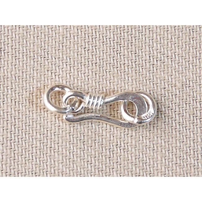 カレンシルバー フック 丸カン付 ホワイトシルバー 1個 : アメイロトロ