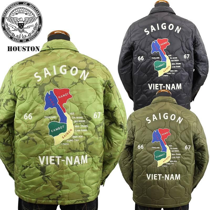 HOUSTON ヒューストン キルティング ベトナムジャケット ベトジャン(地図) 51201 QUILTING VIETNAM JACKET (MAP) : Klaxon ヤフー店 - 通販 - Yahoo!ショッピング HOUSTON ヒューストン キルティング ベトナムジャケット ベトジャン(地図) 51201 QUILTING VIETNAM JACKET (MAP) : Klaxon ヤフー店 - 通販 - Yahoo!ショッピング