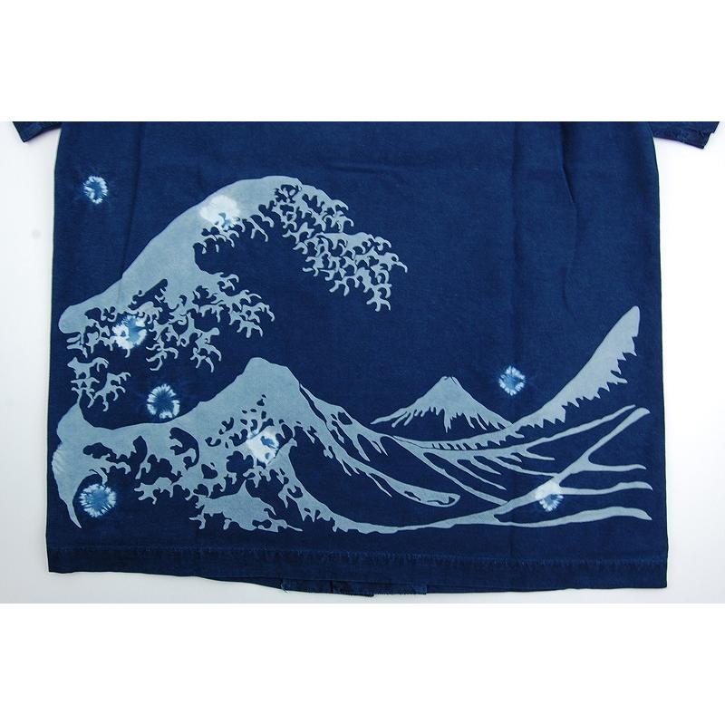 STUDIO D'ARTISAN（ステュディオ・ダ・ルチザン） 富士山絞り シャツ