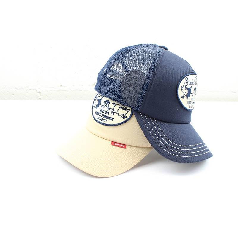 STUDIO D'ARTISAN（ステュディオ・ダ・ルチザン） メッシュ キャップ