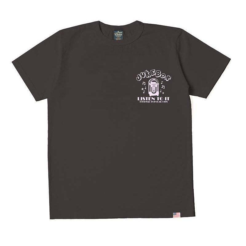 ステュディオ・ダ・ルチザン USA コットン プリント Tシャツ ダルチザン 【8104B】 STUDIO D'ARTISAN U.S.A. Cotton Print T-Shirt｜amekajishop-klax-on｜08