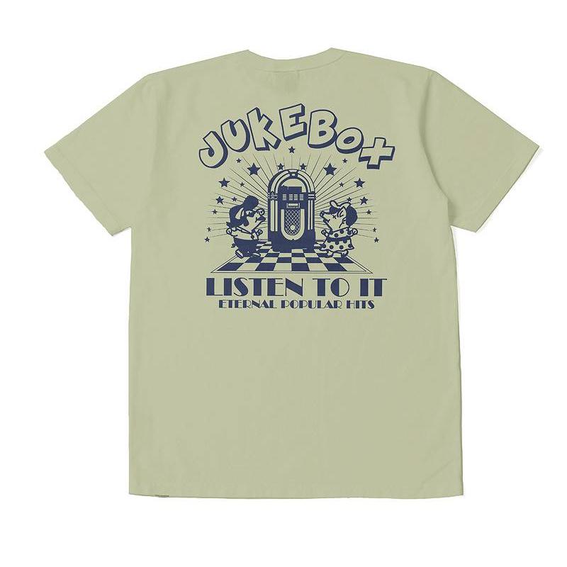 ステュディオ・ダ・ルチザン USA コットン プリント Tシャツ ダルチザン 【8104B】 STUDIO D'ARTISAN U.S.A. Cotton Print T-Shirt｜amekajishop-klax-on｜11