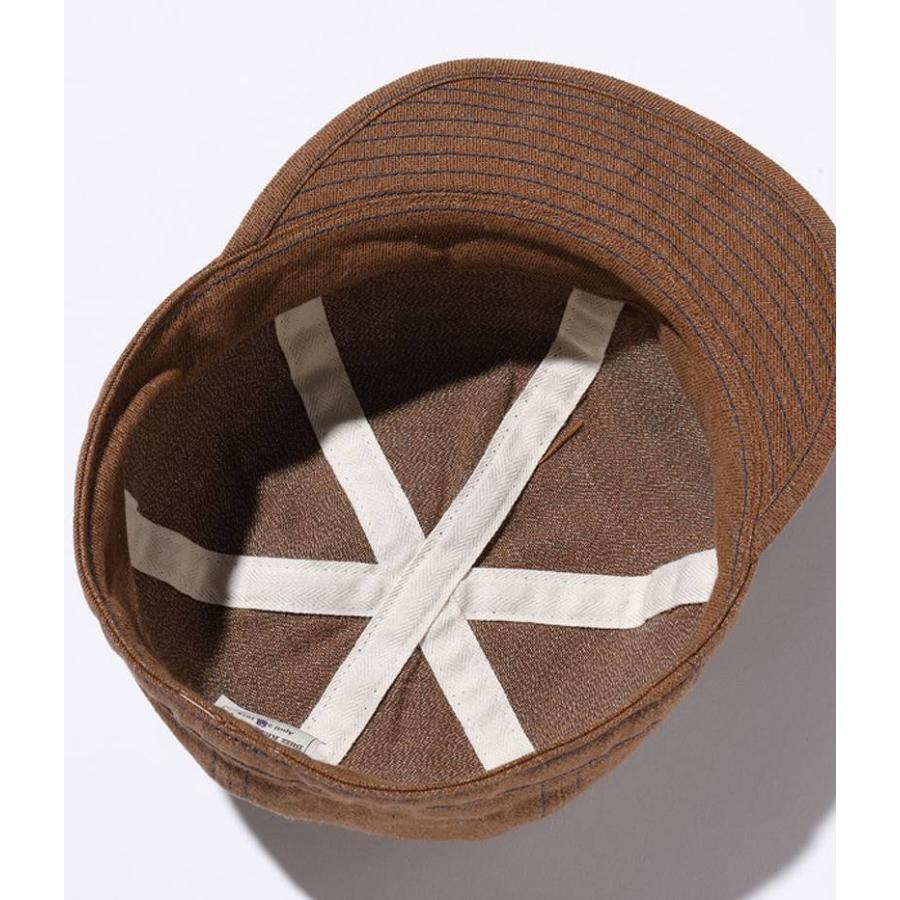 BUZZ RICKSON'S バズリクソンズ ワーキング ブラウン デニム キャップ