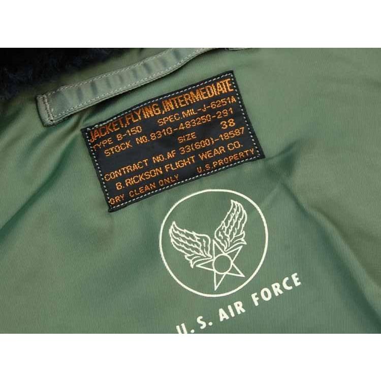 BUZZ RICKSON'S バズリクソンズBUZZ フライトジャケット TYPE B-15D「B