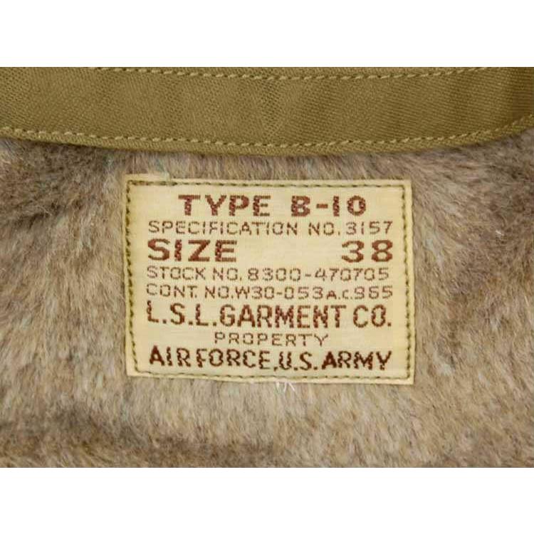 BUZZ RICKSON'S バズリクソンズ TYPE B-10 フライトジャケット「L.S.L.