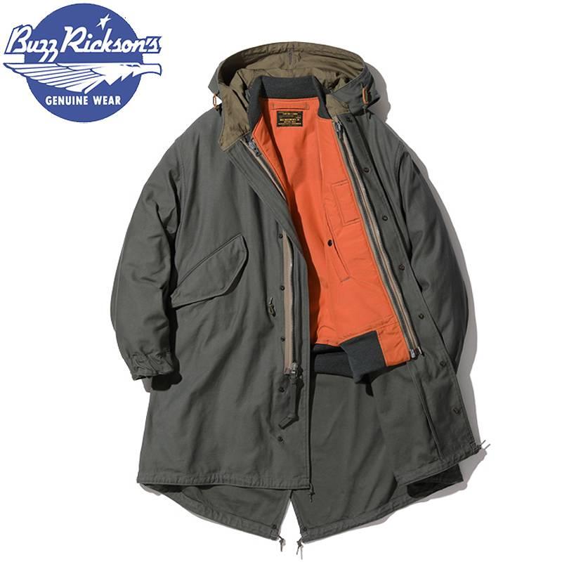 Buzz Rickson's M-51 PARKA サイズM Buzz Rickson's M-51 Fishtail Parka – Olive Drab