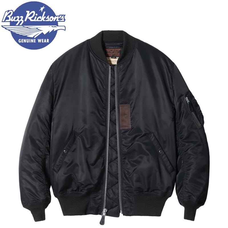 バズリクソンズ　MA-1 ウィリアムギブソン 40 BUZZ RICKSON'S バズリクソンズ ウィリアム・ギブスン Type ブラック