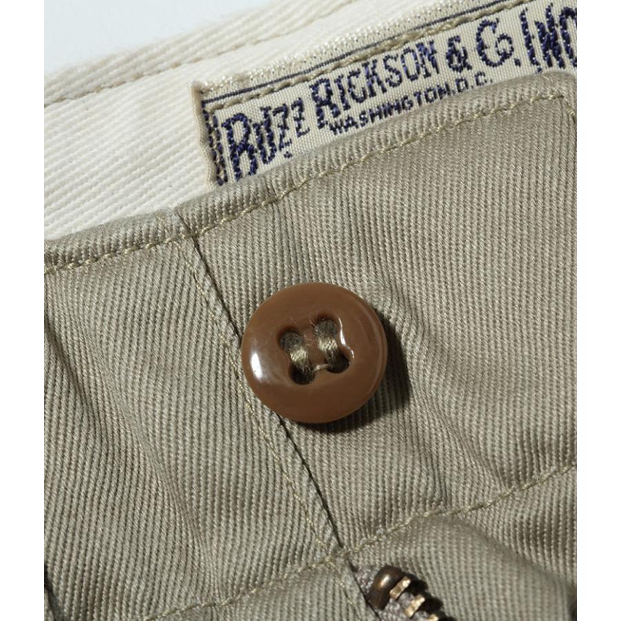 バズリクソンズ オリジナル スペック チノ チノパン BR40025 / BUZZ RICKSON’S ORIGINAL SPEC. CHINOS (ONE WASH)｜amekajishop-klax-on｜14