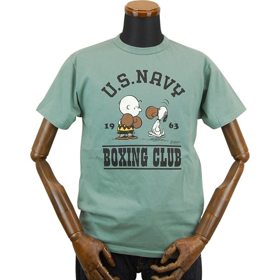 BUZZ RICKSON'S バズリクソンズ×PEANUTS スヌーピー ミリタリー 半袖 T