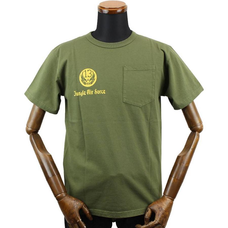 BUZZ RICKSON'S バズリクソンズ ミリタリー 半袖 ポケット付き Tシャツ