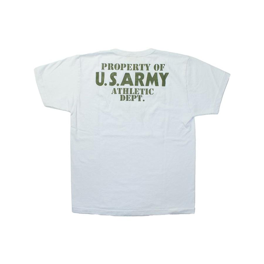 バズリクソンズ ミリタリー 半袖 Tシャツ "U.S.ARMY ATHLETIC DEPT. " BR79348 / BUZZ RICKSON'S S/S MILITARY TEE "U.S.ARMY ATHLETIC DEPT. "｜amekajishop-klax-on｜06