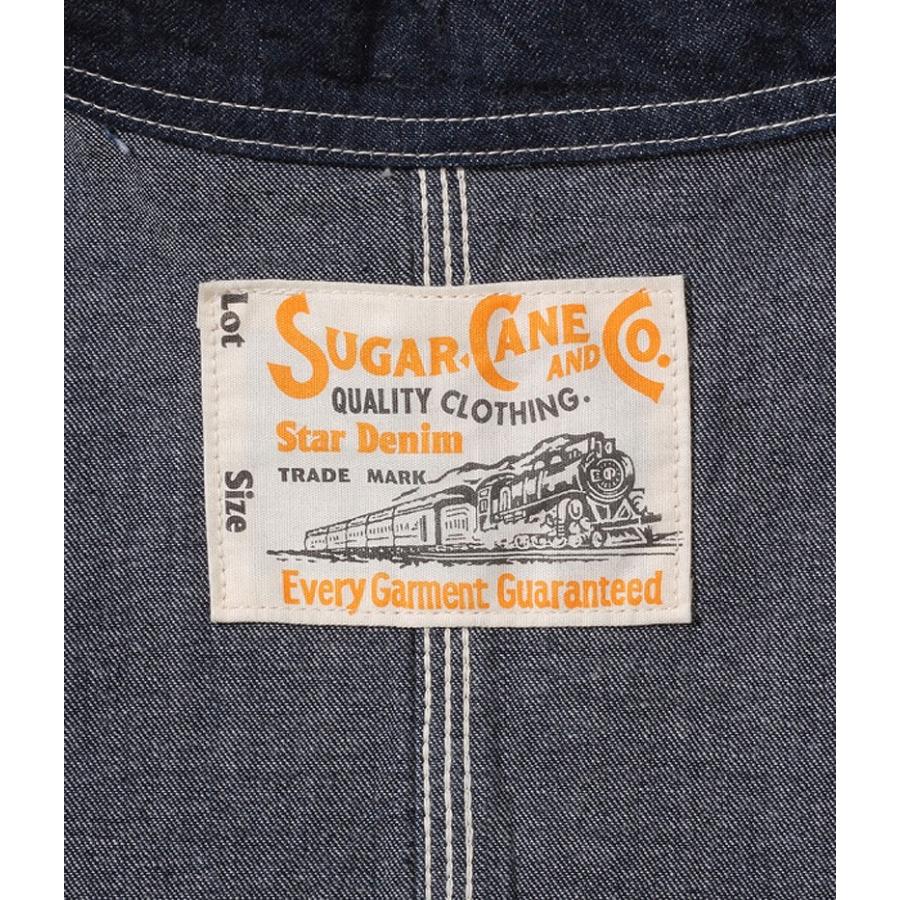 SUGAR CANE デニムワークコート SC14371 L〜XL相当 楽天市場】SUGAR CANE シュガーケーン ワークコート 11oz. BLUE DENIM