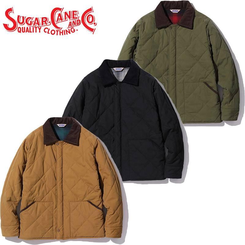 SUGAR CANE シュガーケーン ウェザー クロス キルティング ワーク