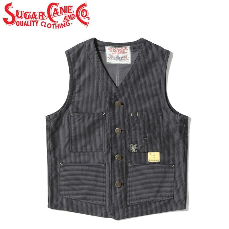 セット販売　SUGAR CANE シュガーケーンワークベスト SUGAR CANE シュガーケーン FICTION ROMANCE 9.5oz プリント