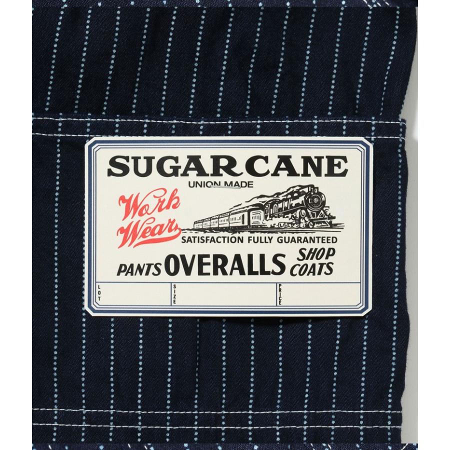 SUGAR CANE シュガーケーン 9oz ウォバッシュ ストライプ ワークコート