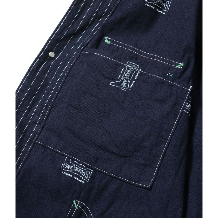 SUGAR CANE シュガーケーン 9oz ウォバッシュ ストライプ ワークコート