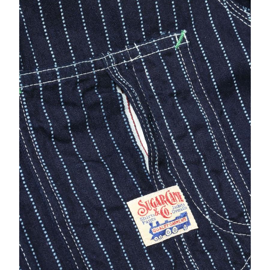 SUGAR CANE シュガーケーン 9oz ウォバッシュ ストライプ ワークコート