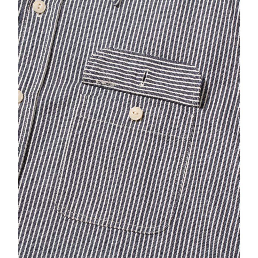 SUGAR CANE シュガーケーン ヒッコリー ストライプ 長袖 ワーク シャツ