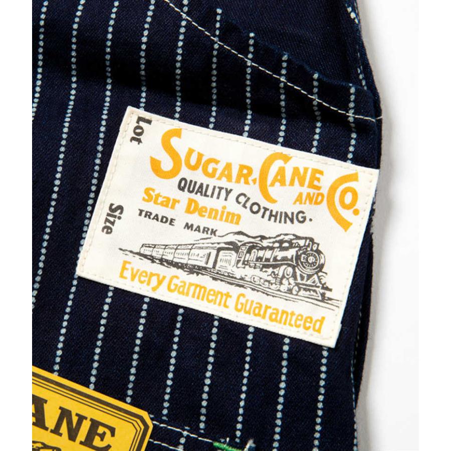 SUGAR CANE シュガーケーン 9oz ウォバッシュ ストライプ