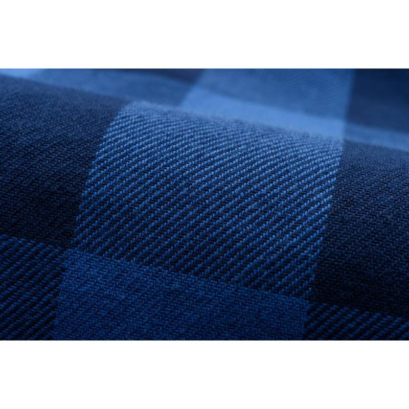 THE STRIKE GOLD（ストライクゴールド） インディゴ ネル チェック