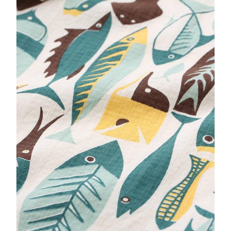 SUN SURF スターオブハリウッド ドビー コットン 半袖 オープン シャツ