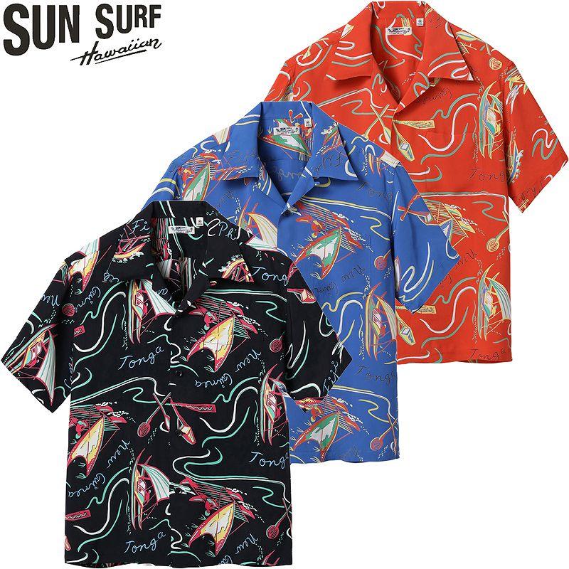 SUN SURF サンサーフ レギュラー ハワイアン シャツ アロハ “SOUTH SEA