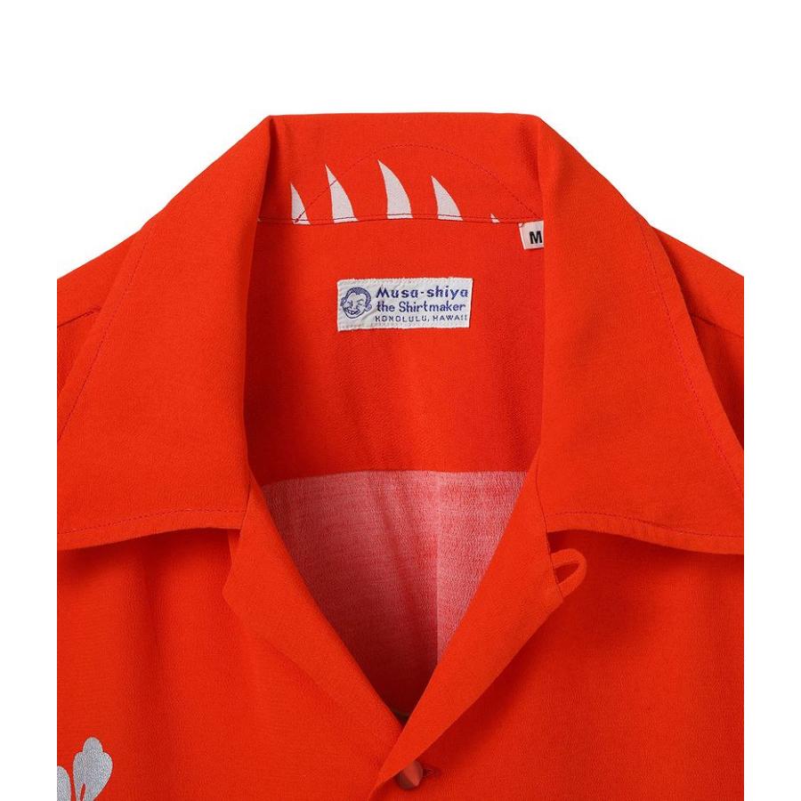 ホーンガーメント　ハワイアンエアラインコラボポロシャツ　オレンジ　新品未使用 HORN GARMENT × Hawaiian Airlines コラボコレクションが発売