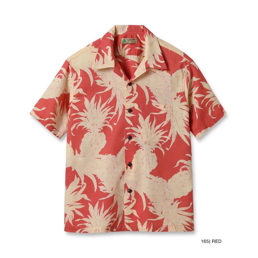 サンサーフ コットン×リネン オープン シャツ アロハ シャツ “ISLAND PINEAPPLE” SS39285 / SUNSURF COTTON × LINEN OPEN SHIRT “ISLAND PINEAPPLE”｜amekajishop-klax-on｜15