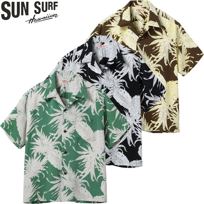 SUN SURF サンサーフ レギュラー ハワイアン シャツ アロハ “ISLAND