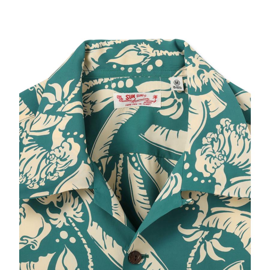 SUN SURF ハワイアンアロハシャツ SUN SURF サンサーフ レギュラー ハワイアン シャツ アロハ