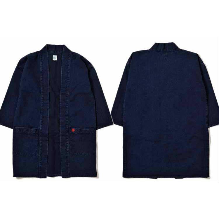 倉敷天領デニム TENRYO DENIM オリエンタルカーディガン「HAORI」TDO2001｜amekajishop-klax-on｜03