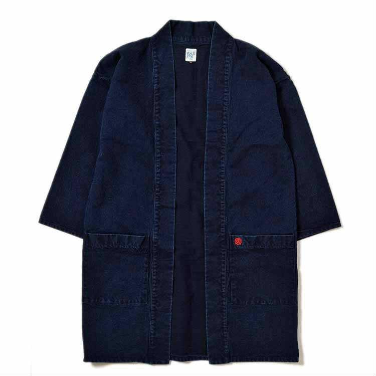 倉敷天領デニム TENRYO DENIM オリエンタルカーディガン「HAORI」TDO2001｜amekajishop-klax-on｜05