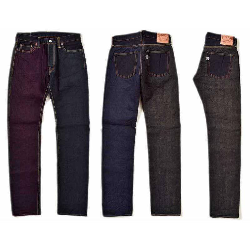 倉敷天領デニム カラー レボリューション タイト ストレート ジーンズ クレイジー パターン TDP005CZ / TENRYO DENIM Color Revolution Jeans CRAZY｜amekajishop-klax-on｜03