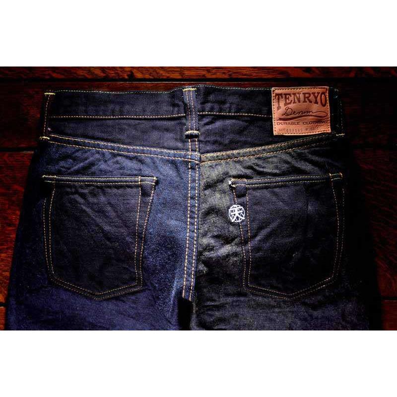 倉敷天領デニム カラー レボリューション タイト ストレート ジーンズ クレイジー パターン TDP005CZ / TENRYO DENIM Color Revolution Jeans CRAZY｜amekajishop-klax-on｜14