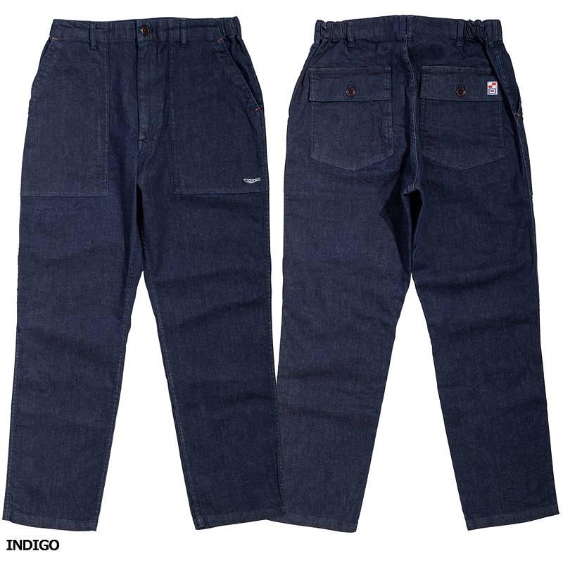 倉敷天領デニム 10oz ストレッチ デニム ベイカー パンツ TDP2302 / TENRYO DENIM BAKER PANTS｜amekajishop-klax-on｜05