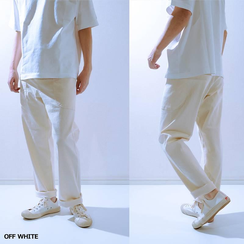 倉敷天領デニム 10oz ストレッチ デニム ワイド イージー パンツ 倉敷天領デニム 10oz ストレッチ デニム ワイド イージー パンツ