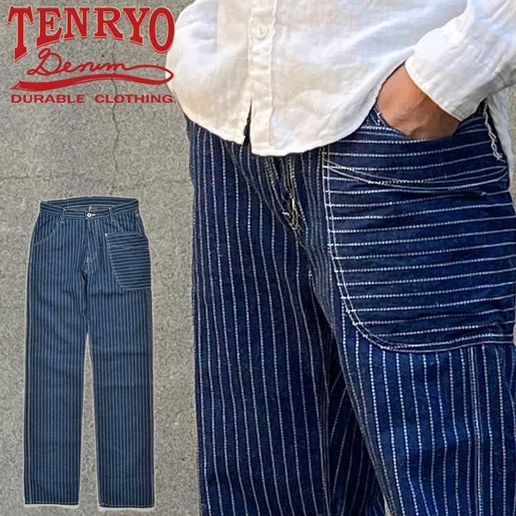 倉敷天領デニムTENRYO DENIM クラフトマンパンツCRAFTMAN PANTS「TDWP014」ウォバッシュ｜amekajishop-klax-on