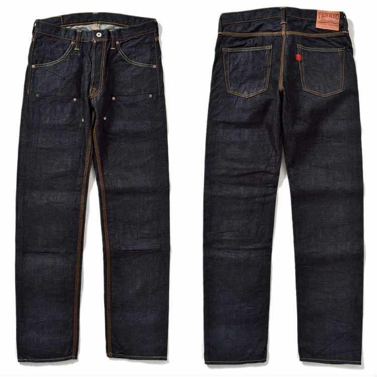 倉敷天領デニム TENRYO DENIM オリジナルダブルニーワークパンツ DOUBLE KNEE WORK PANTS「TDWP019」｜amekajishop-klax-on｜02