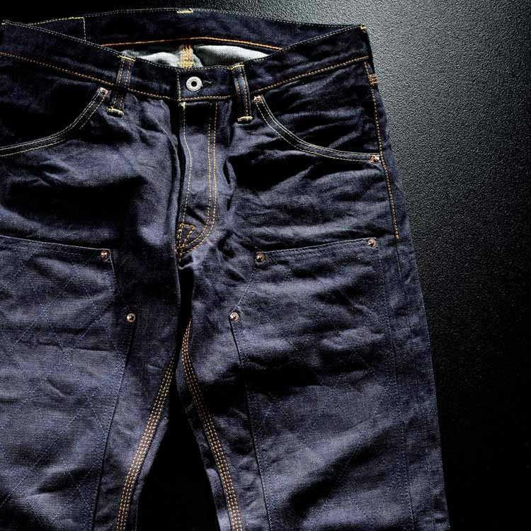 倉敷天領デニム TENRYO DENIM オリジナルダブルニーワークパンツ DOUBLE KNEE WORK PANTS「TDWP019」｜amekajishop-klax-on｜06